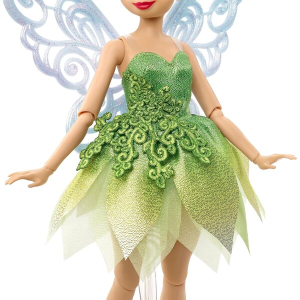 Mattel Disney Tinker Bell Sammlerpuppe mit Flügeln – 100 Jahre Disney Special Edition