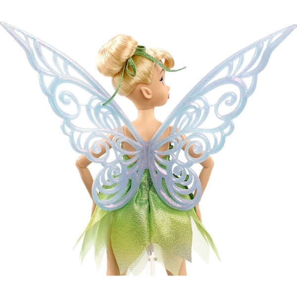 Mattel Disney Tinker Bell Sammlerpuppe mit Flügeln – 100 Jahre Disney Special Edition