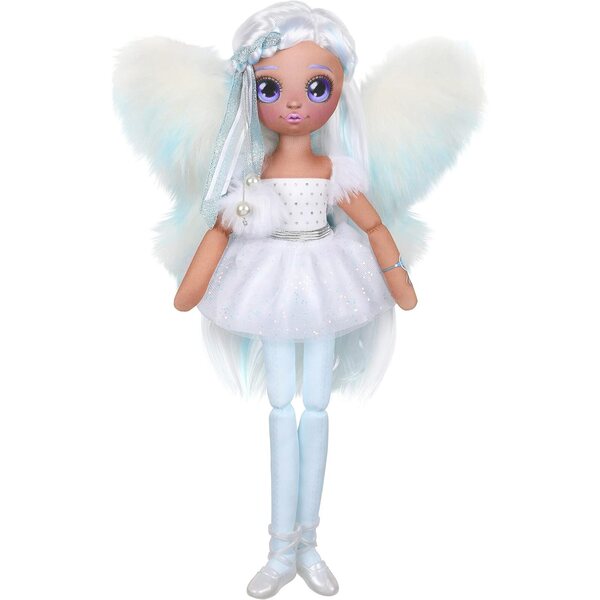 Poupée magique à collectionner Luna Dream Seekers avec robe pailletée et ailes douces
