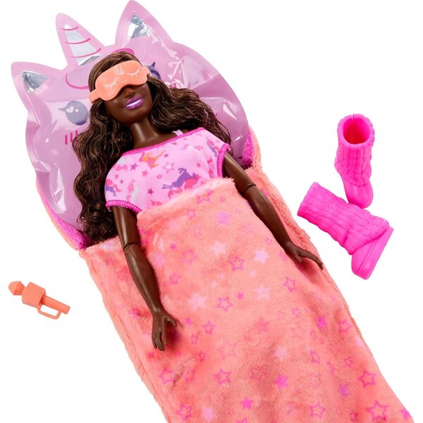 Barbie Party Unboxed Sleepover Reveal: 7 Überraschungen mit Puppe und bunten Accessoires