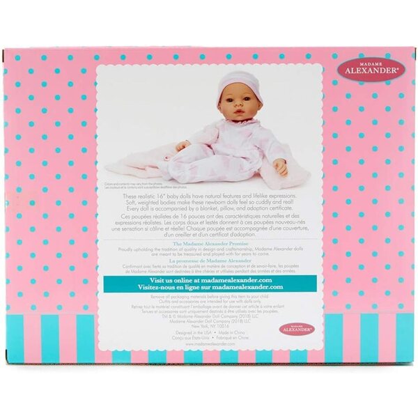 Middleton Madame Alexander 16'' Neigebuerenen Popp mat Adoptiounszertifika