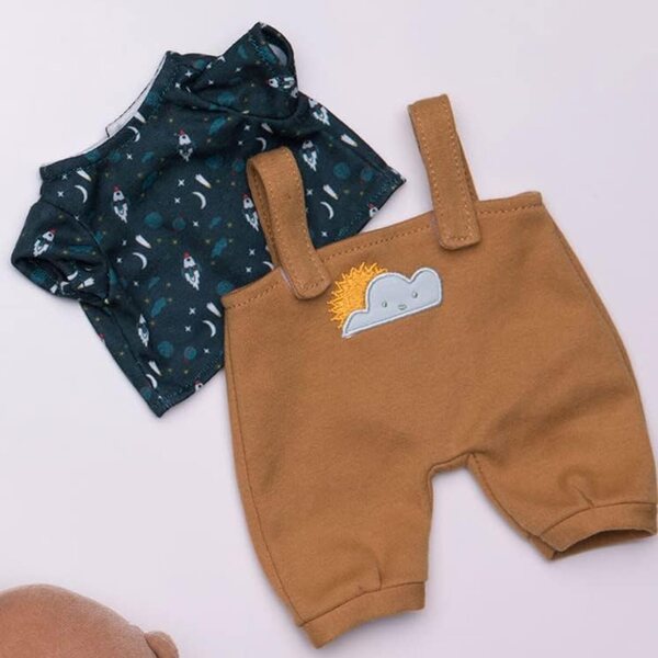 Sada Little Earthling pro panenky Wee Baby Stella 12” – vesmírné téma