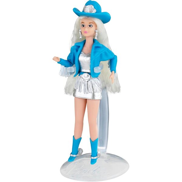 La plus petite Barbie de collection de 4 pouces au monde avec base - Rétro