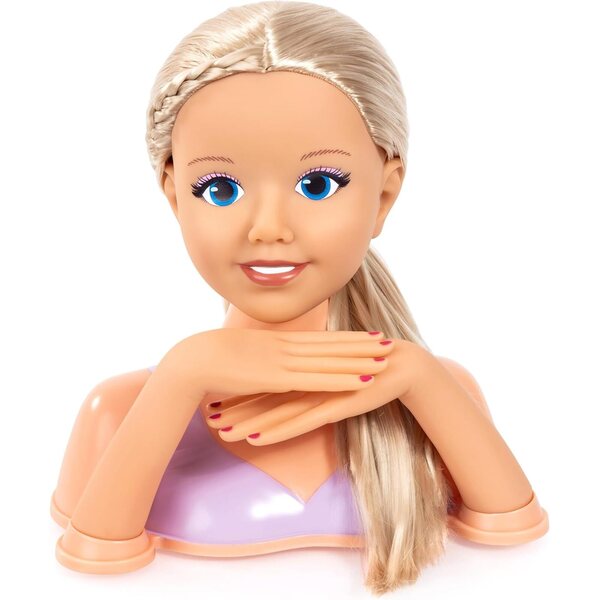 Lisa Topmodel Frisurenkopf mit Komplettset und Echthaar 25 cm