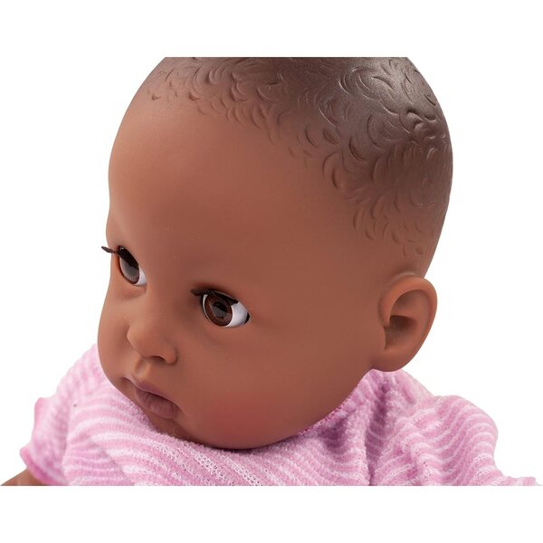 Gotz Aquini Poupée de bain douce 33 cm avec yeux marron et peignoir