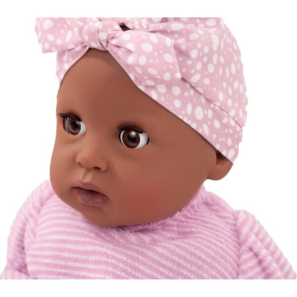 Gotz Aquini Poupée de bain douce 33 cm avec yeux marron et peignoir