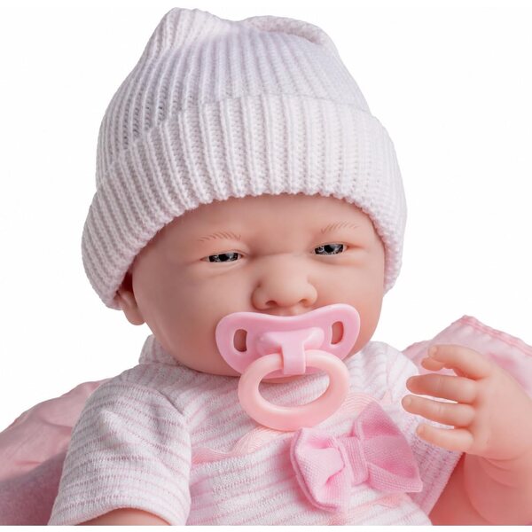 Realistyczna lalka La Newborn 15,5" z 8-częściowym zestawem upominkowym | JC Toys Berenguer