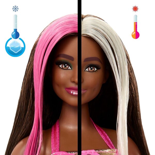 Barbie Party Unboxed Shimmerin' Hearts mit 10 Überraschungen und Kuchendekorationsspiel