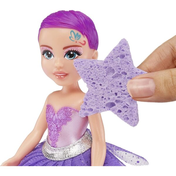 MGA Entertainment Traumschöne 5,5-Zoll-Puppe mit farbwechselnden Feen und Einhörnern