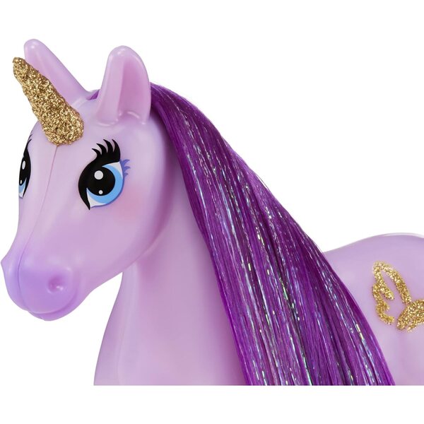 MGA Entertainment Traumschöne 5,5-Zoll-Puppe mit farbwechselnden Feen und Einhörnern