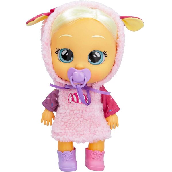 Cry Babies Dressy Outfits Sweets Time: Růžové šaty se sladkými detaily a zvířecíma ušima