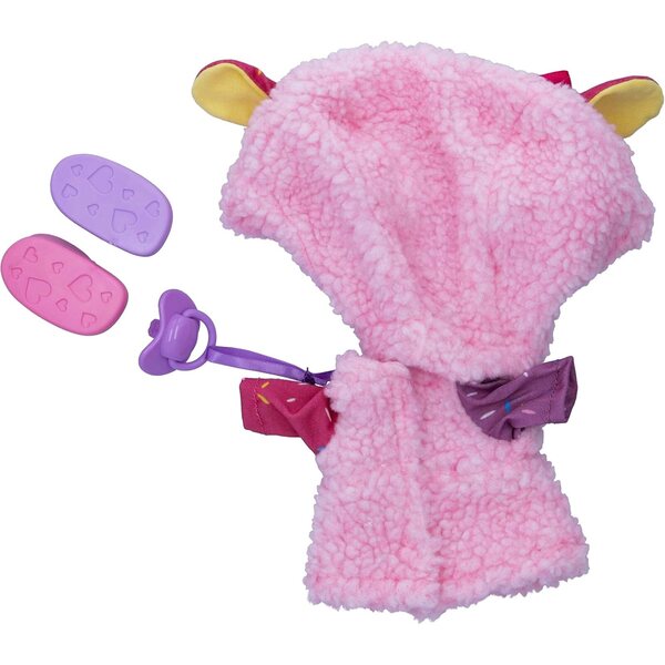 Cry Babies Dressy Outfits Sweets Time: Růžové šaty se sladkými detaily a zvířecíma ušima