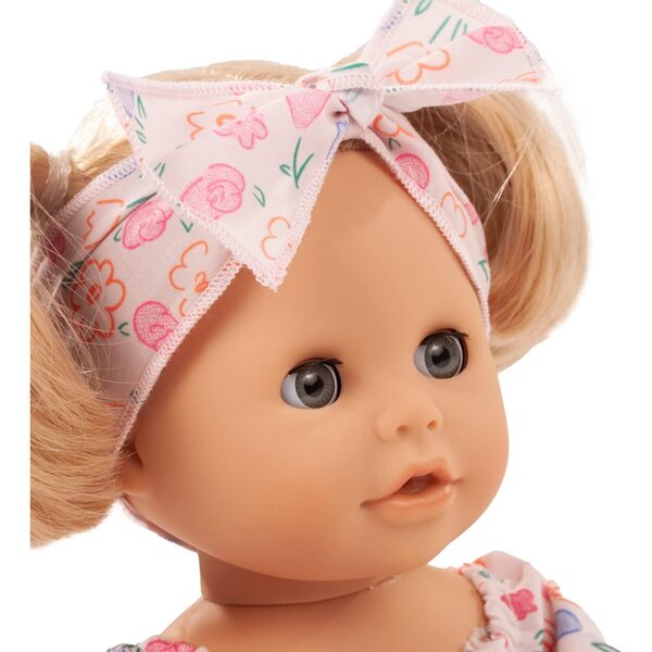 Götz Sleepy Aquini Girl Doll 33 cm avec cheveux blonds, bain et accessoires