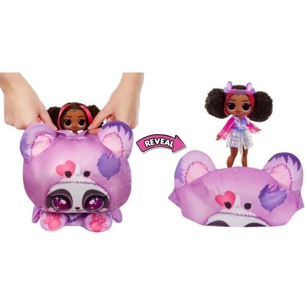 L.O.L. Überraschungs-Tweens-Kostüm Hoops Cutie mit aufblasbarem Panda-Kostüm und Überraschungen