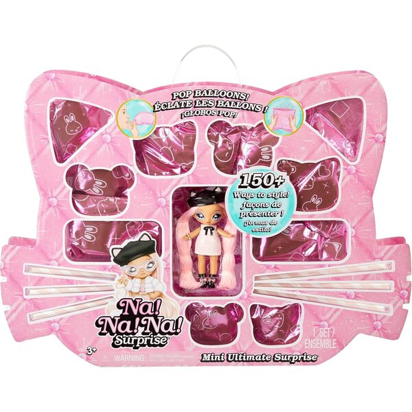 Na! Na! Na! Surprise Mini Ultimate Surprise Kitty Katwood con 10 misteriosi outfit e accessori