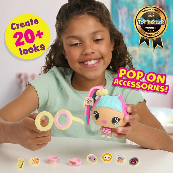 Meine Squishy Little Pop Stars – Interaktive Puppe mit 2 Outfits und Modeaccessoires