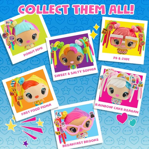 Meine Squishy Little Pop Stars – Interaktive Puppe mit 2 Outfits und Modeaccessoires