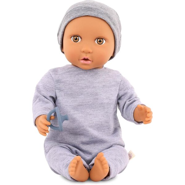 LullaBaby 14 Zoll realistische Puppe mit grünlichen Augen und weichem Körper