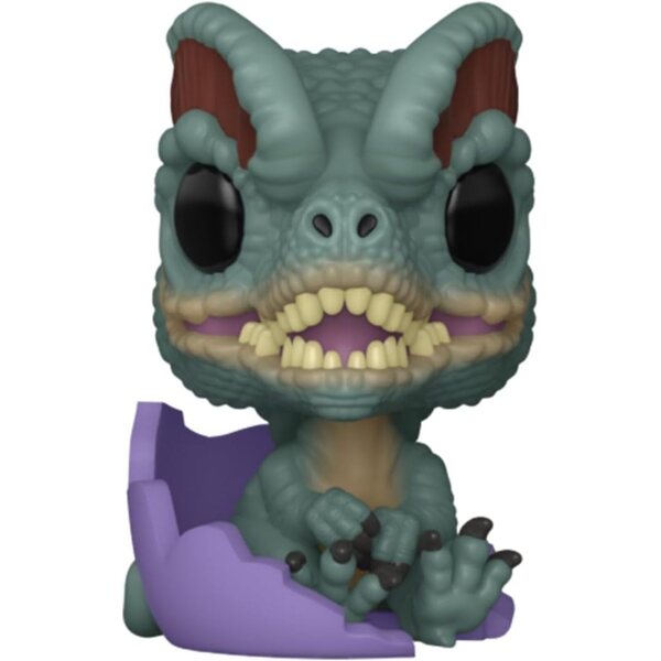 Funko Pop! Taschenei Dilophosaurus Jurassic Park – Mini-Vinylfigur 3,8 cm