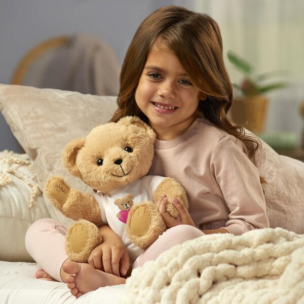 Baby born My Teddy Bear – Weicher, beweglicher Bär mit abnehmbarer Kleidung