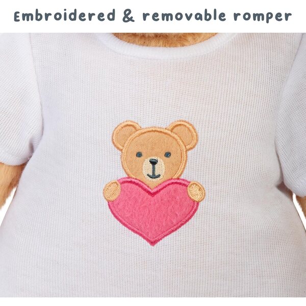 Baby born My Teddy Bear – Weicher, beweglicher Bär mit abnehmbarer Kleidung