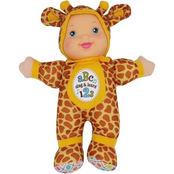 Baby's First Sing & Learn: Weiche und kuschelige Giraffe, die ABC und Zahlen lehrt