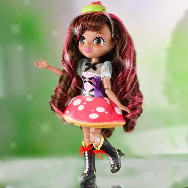 Sunny Days Entertainment Fidgie Friends Fairie Garden – 26,7 cm große Modepuppe mit Glitzerflügeln und Zappelzubehör