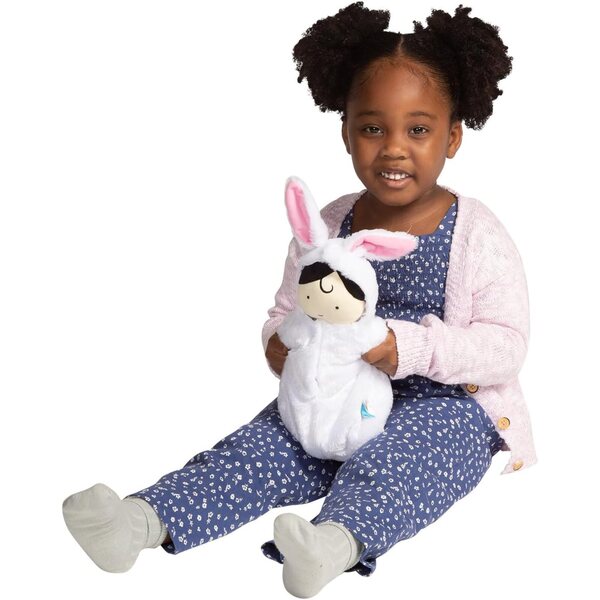 Manhattan Toy Snuggle Baby panenka se spacím pytlem králík 10 palců
