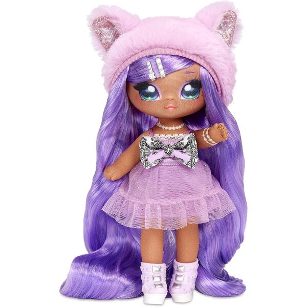 Na Na Na Surprise Family Fashion Dolls: 2 Bambole, Gatto Peluche e Accessori Chic