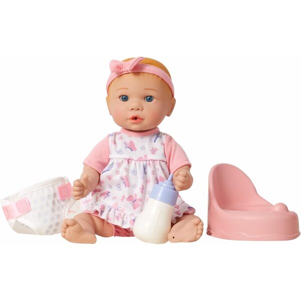 Madame Alexander Potty Pals Pupa ta’ 33 ċm b’tibdil tal-ħrieqi u potty