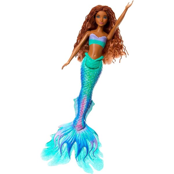 Sada 3 módních panenek Mattel Disney Malá mořská víla s Ariel, králem Tritonem a Uršulou