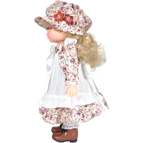 Gege Originele Japanse pop stijl B blond 38 cm met landelijke jurk
