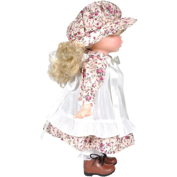 Gege Originele Japanse pop stijl B blond 38 cm met landelijke jurk