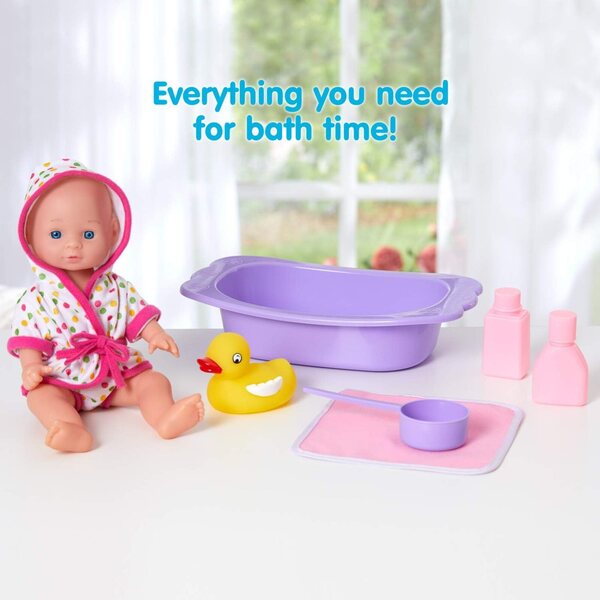 Kidoozie Bathtime Panenka a doplňky do vany, role play 3+