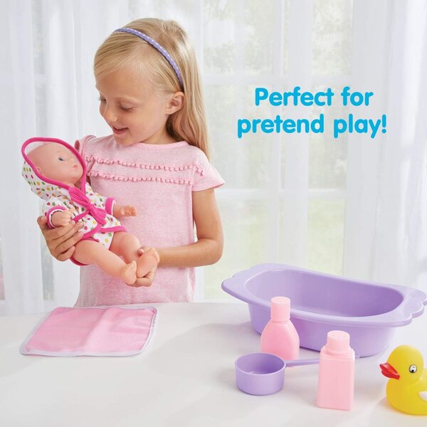 Kidoozie Bathtime Panenka a doplňky do vany, role play 3+
