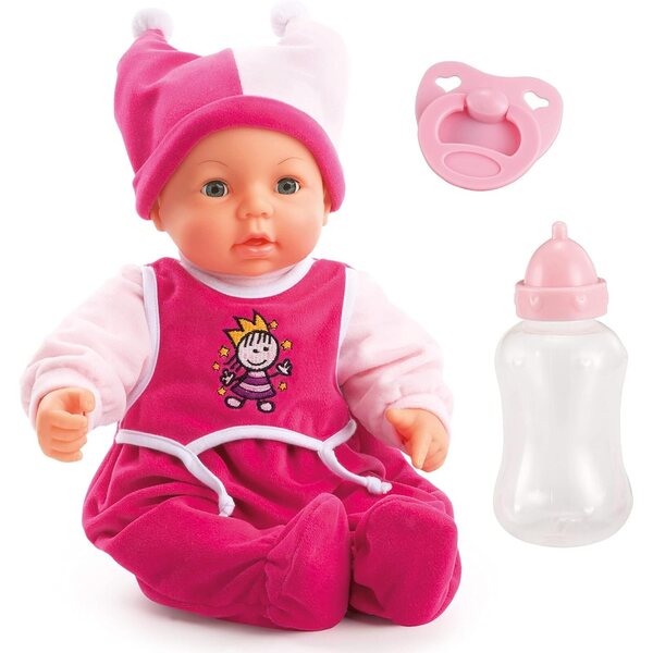Interaktive Hello Baby-Puppe, 46 cm, mit Schlafaugen und realistischen Geräuschen