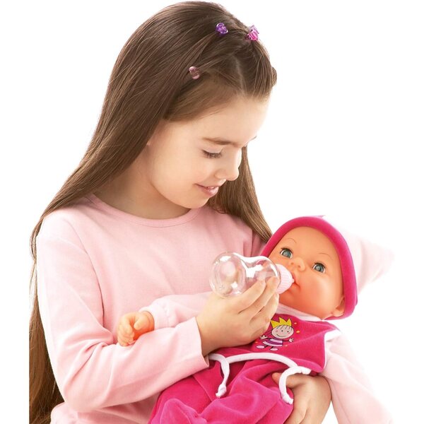Interaktive Hello Baby-Puppe, 46 cm, mit Schlafaugen und realistischen Geräuschen