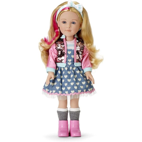 Madame Alexander Kindness Club Brooks 35cm - Baba szőke hajjal és rózsaszín részletekkel