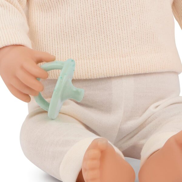 LullaBaby 14 Zoll realistische Puppe mit blonden Haaren und weichem Körper, Kinderspielzeug