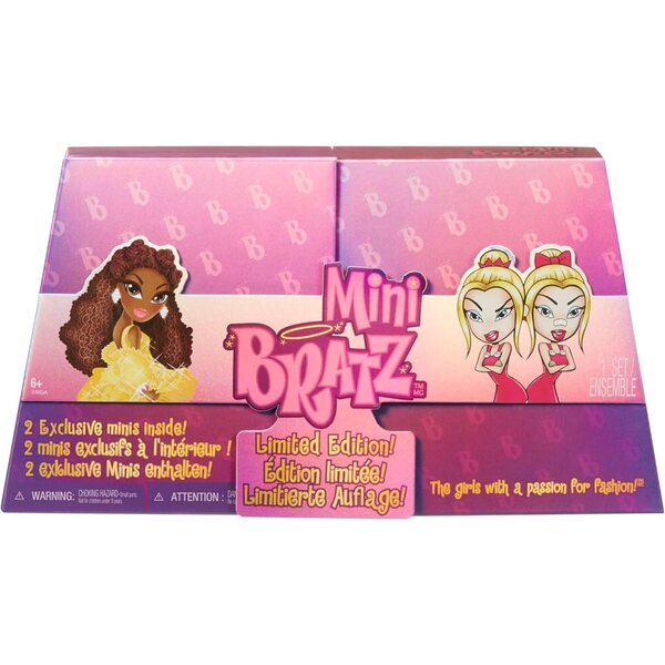 Mini Bratz Limited Edition 2-Pack con Holiday Felicia e Tweevils in Confezione Espositiva