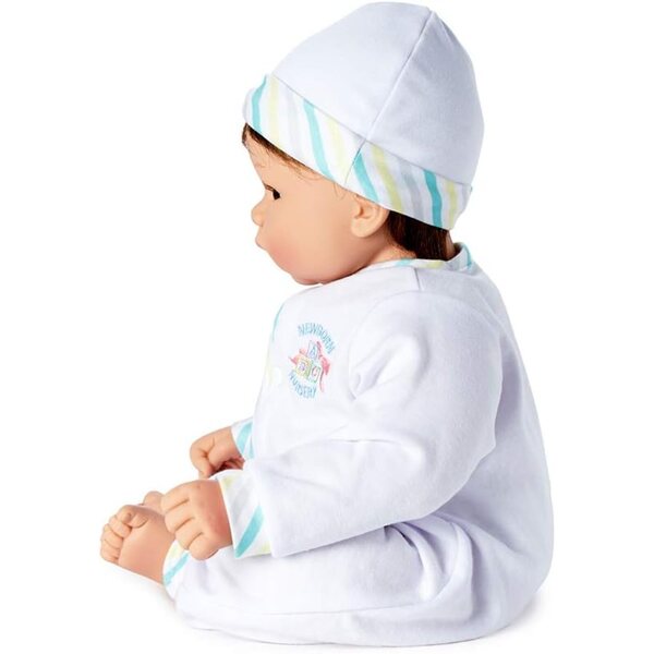 Panenka pro novorozence Madame Alexander Munchkin 48 cm světle hnědé vlasy