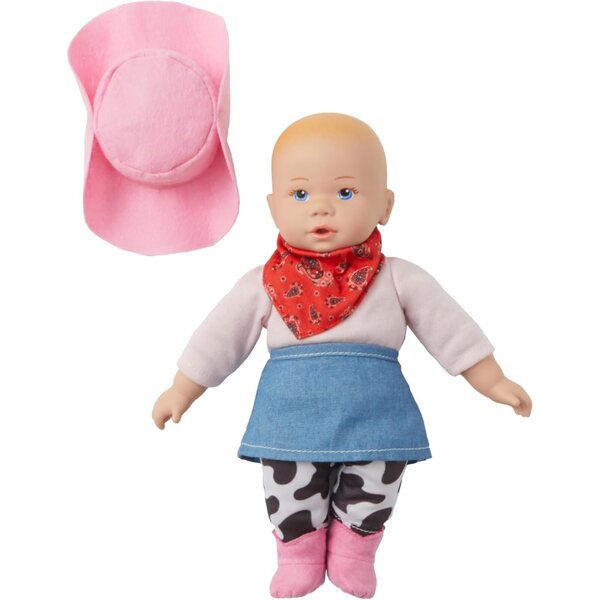 Madame Alexander Pupa Cowgirl ta' 10 pulzieri bi Ħwejjeġ u Flixkun Klassiku