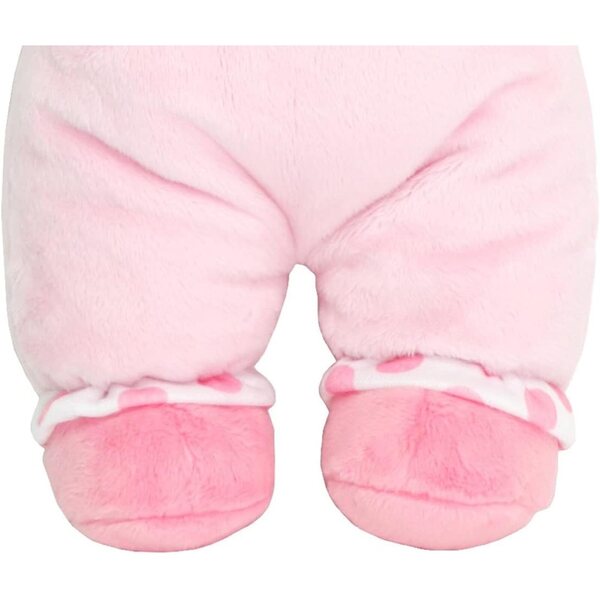 JC Toys Lil’ Hugs African American Pink Soft Body - Your First Baby Doll – Designed by Berenguer – Ages 0+