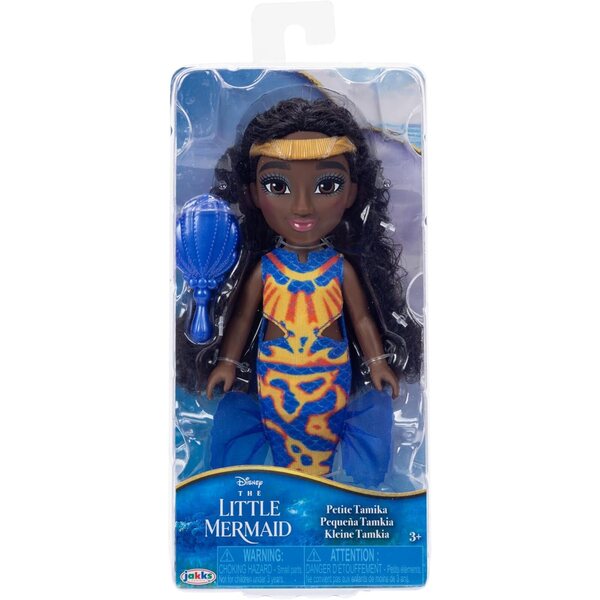 Disney The Little Mermaid Tanika 6" Petite Doll with Hair Comb