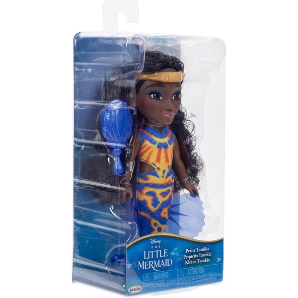 Disney The Little Mermaid Tanika 6" Petite Doll with Hair Comb
