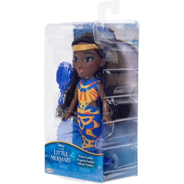 Disney The Little Mermaid Tanika 6" Petite Doll with Hair Comb
