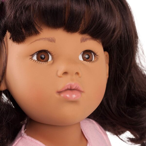 Gotz Hannah Asian Ballet Poupée Posable 50 cm avec vêtements supplémentaires et vrais cheveux