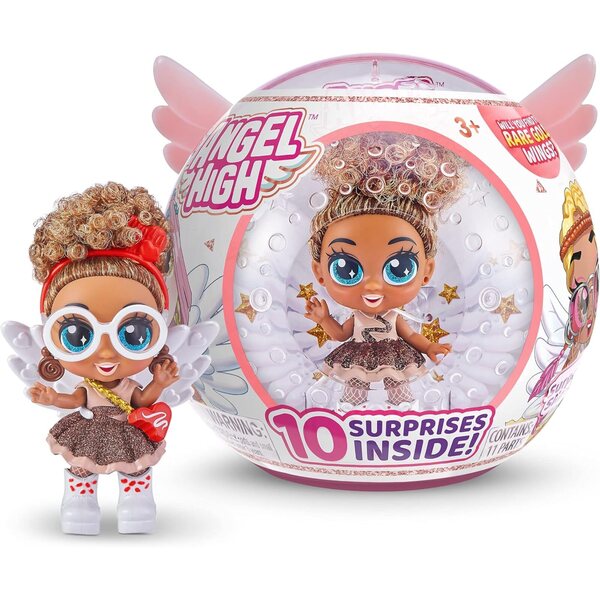 Poupée Angel High Coco Love avec 10 accessoires surprises et ailes à collectionner