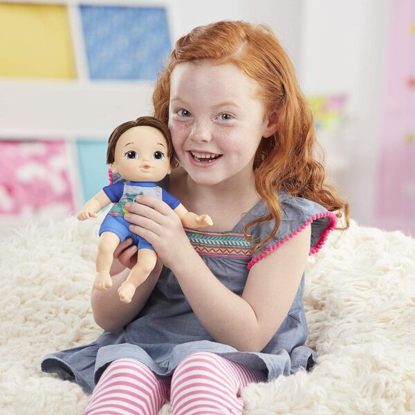Φορητή κούκλα Baby Alive Littles Matteo με αξεσουάρ για παιδιά 3+ ετών