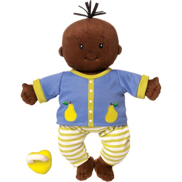 Baby Stella Brown 15" měkká panenka s doplňky a oblečením z látky